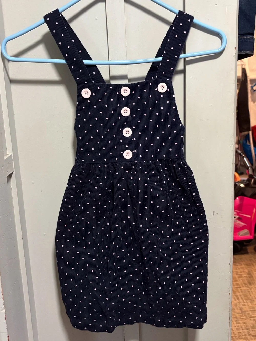 Kids blueberi overalls size 6